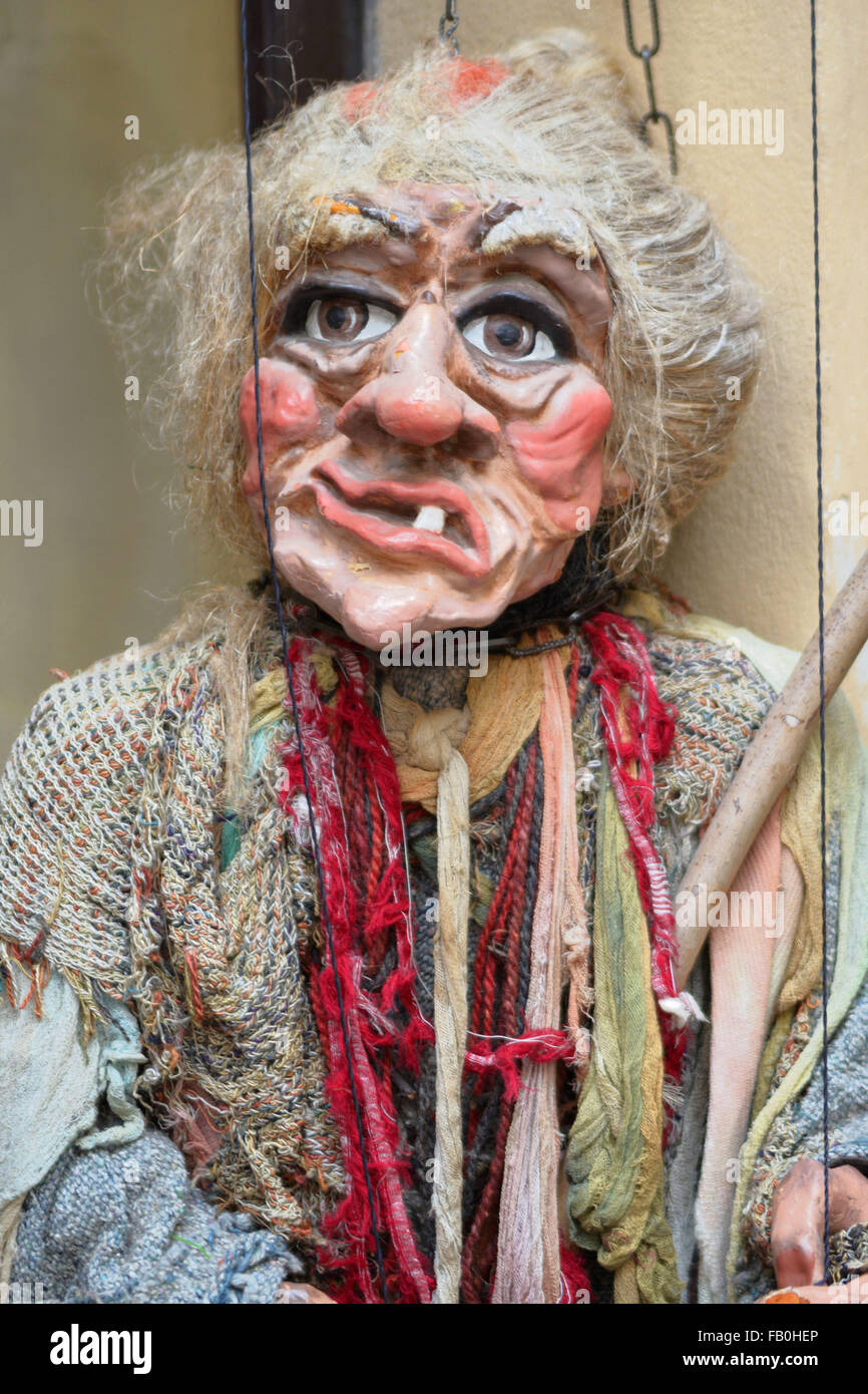 puppet old lady
