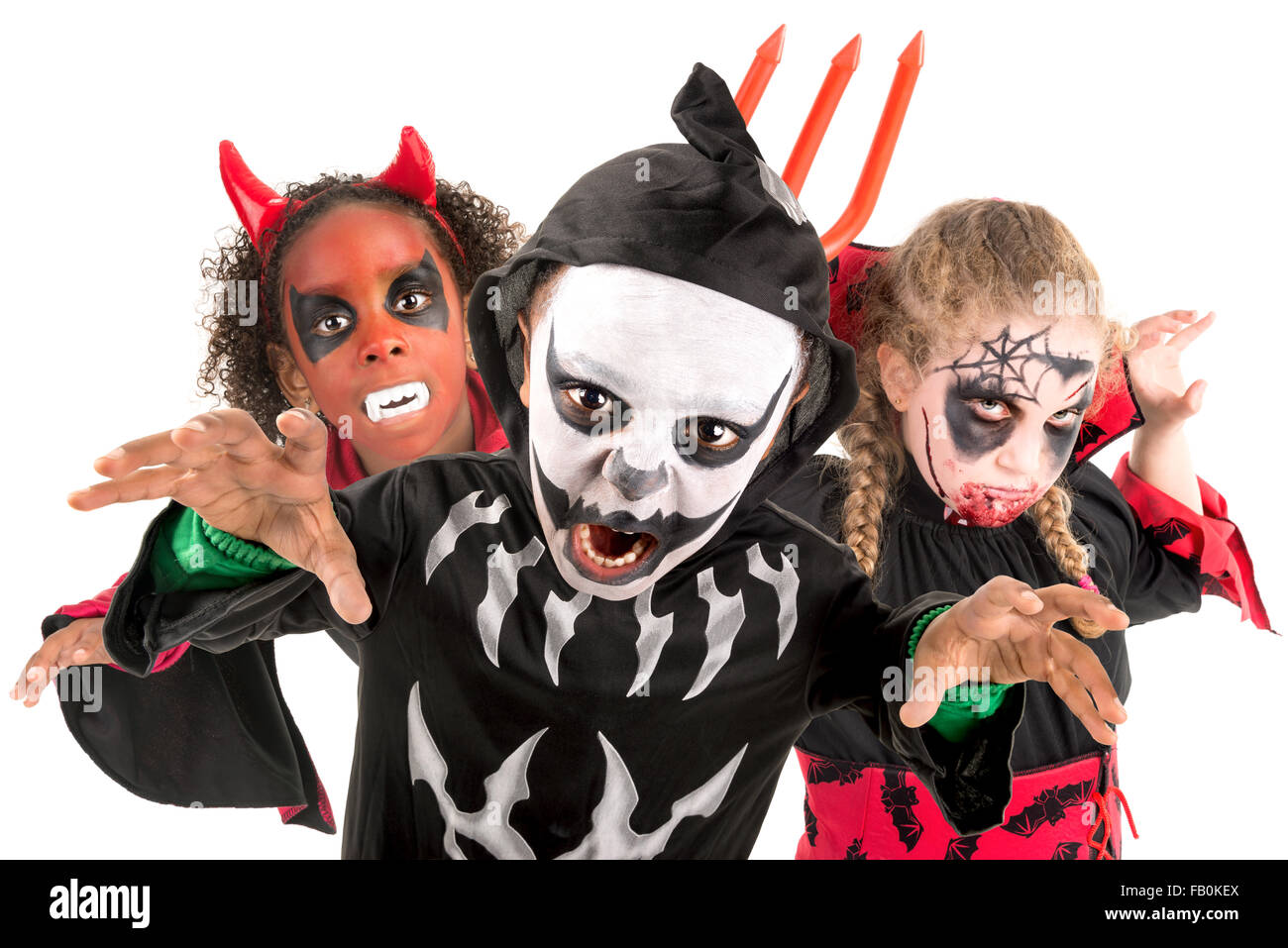 Scary face paint hi-res stock photography and images - Alamy