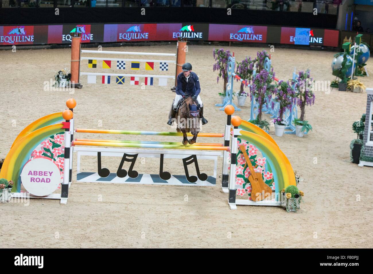 The Liverpool International Horse Show , January 2016 , UK. Chad