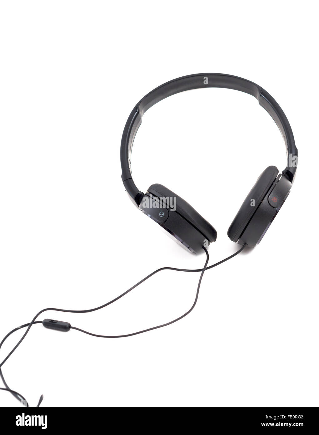 Headphones isolated on white background Stock Photo