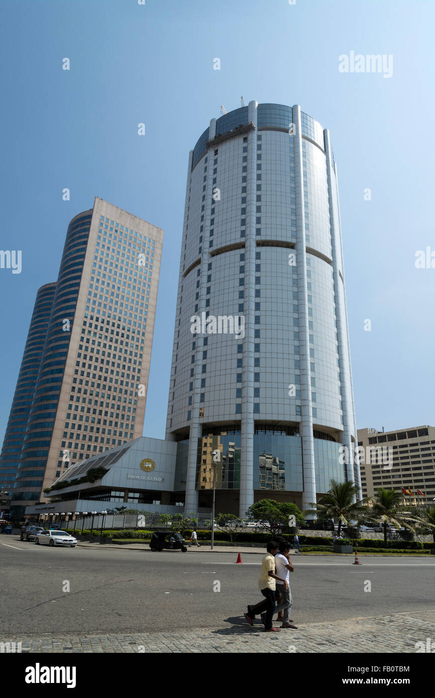 Bank of Ceylon Head Office in Bank of Ceylon in Mawatha, Colombo, Sri Lanka. The twin towers, is Bank of Ceylon Head Office in Bank of Ceylon in Mawatha, Colombo, Sri Lanka. The twin towers, is