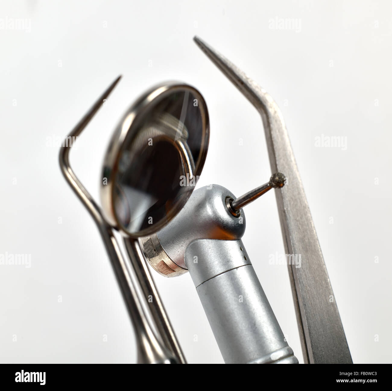 metal dental tools for teeth dental care Stock Photo Alamy