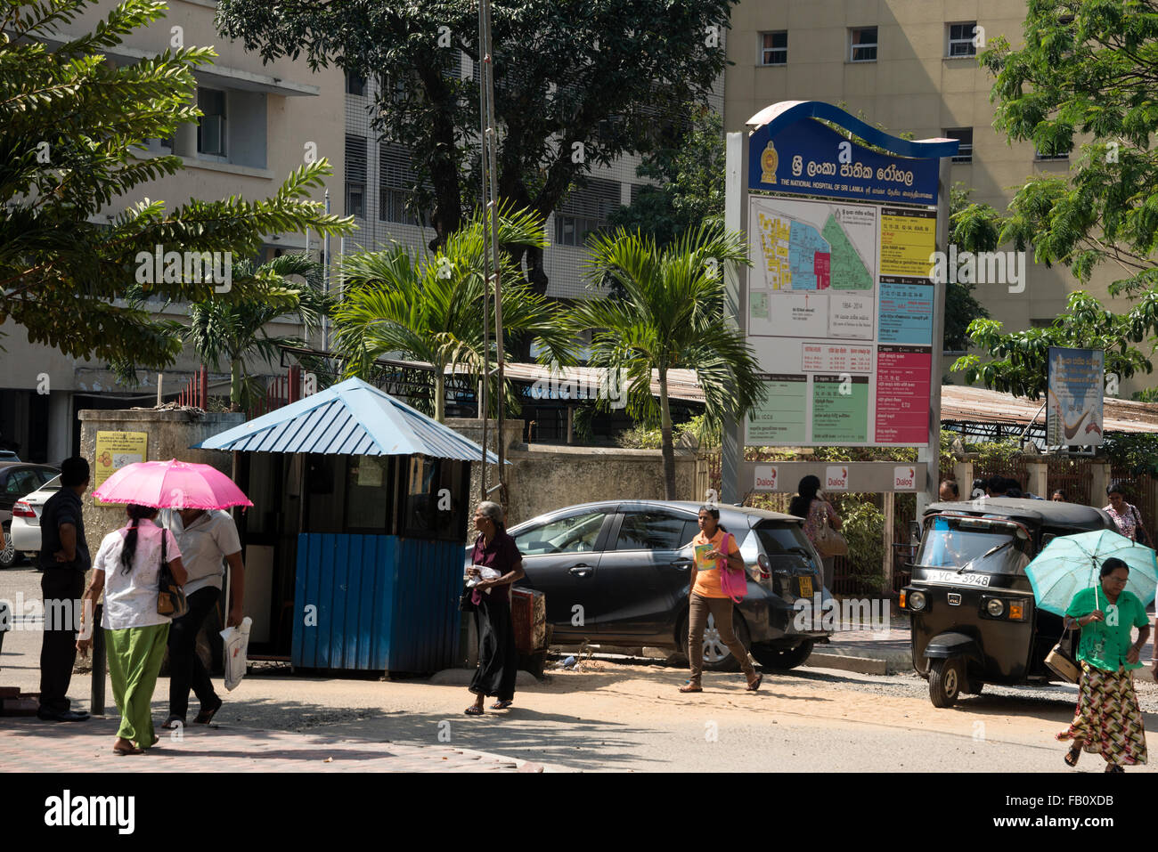 The National Hospital of Sri Lanka in EastWest Perera Mawatha, Colombo