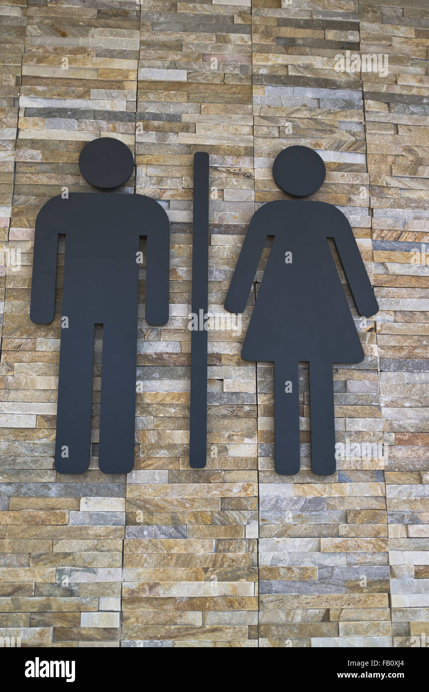 dh Toilet sign man woman TOILET UK Vector illustration of man and woman ...