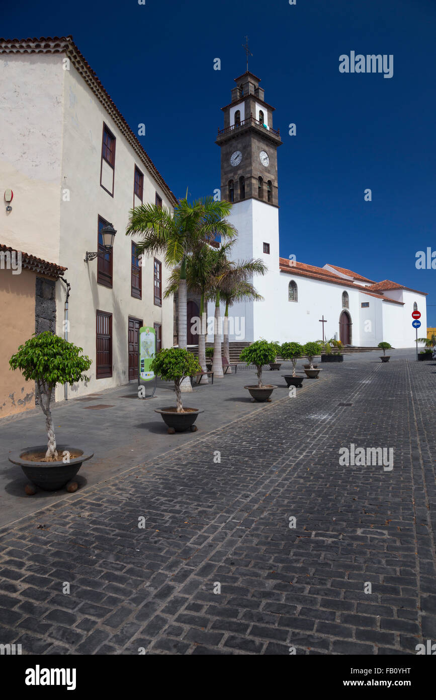 Nuestra Señora de los Remedios Buenavista del Norte, Tenerife Stock Photo