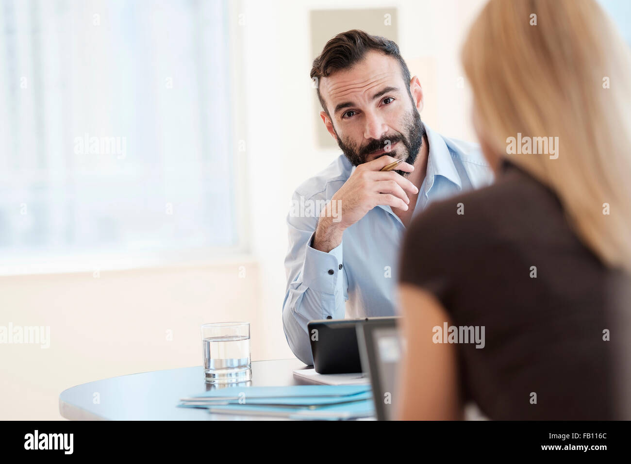 Woman sitting on man hi-res stock photography and images - Alamy