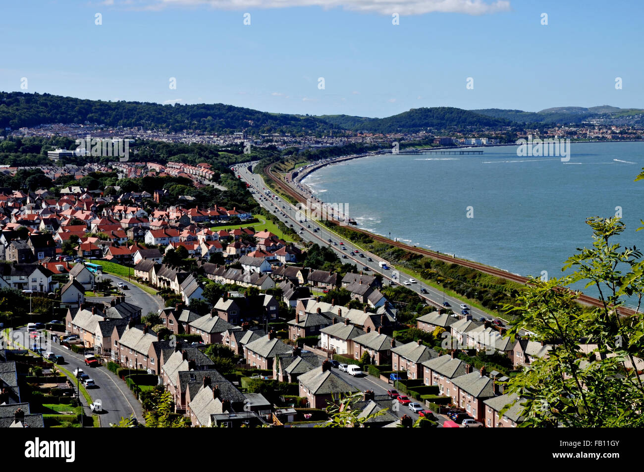 Colwyn Bay North Wales United Kingdom High Resolution Stock Photography