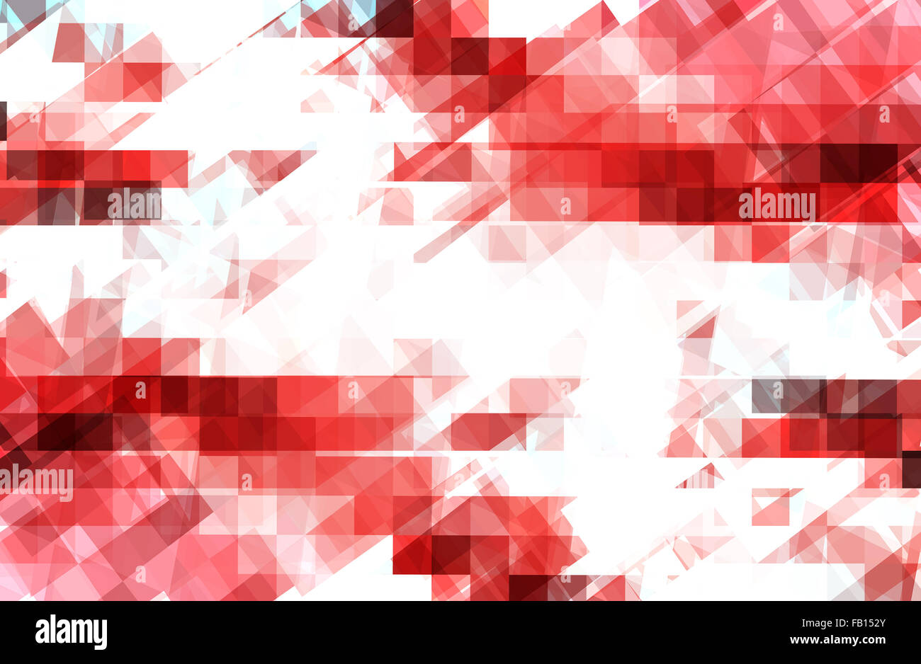 abstract red color background with square pattern Stock Photo - Alamy