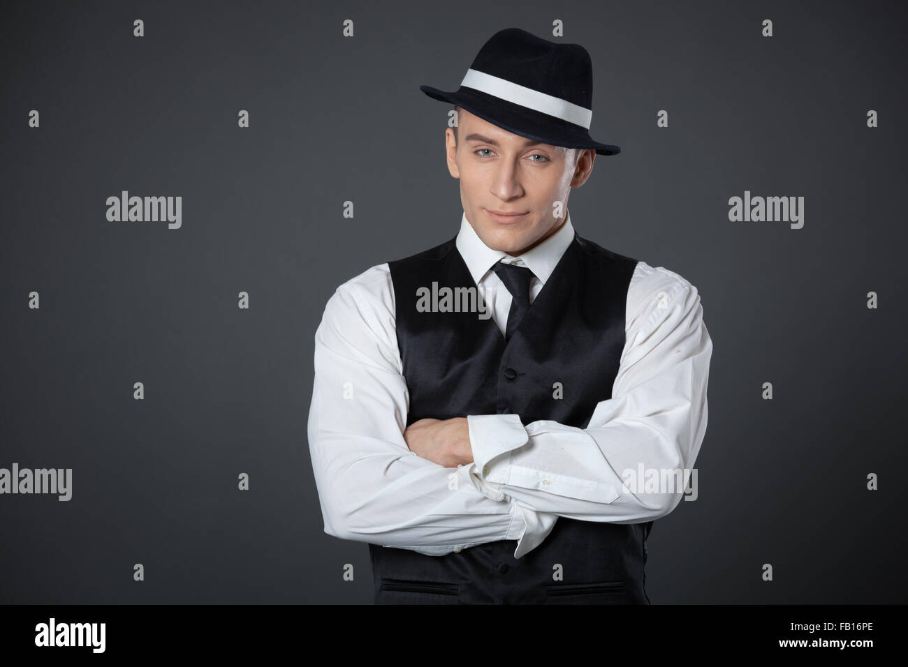 Gangster style hi-res stock photography and images - Alamy