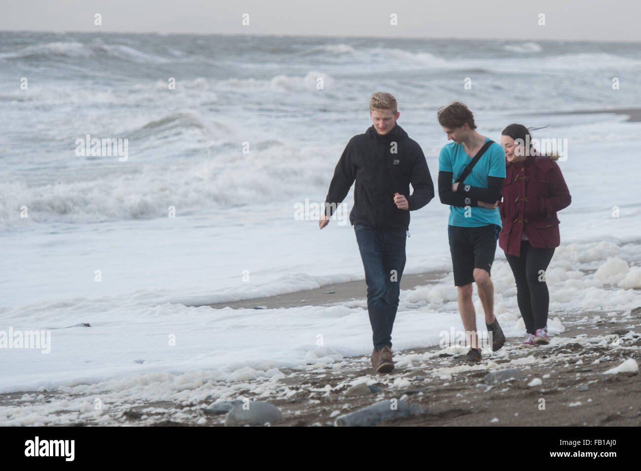 Aberystwyth Wales Uk Wednesday 07 January 2015 Uk Weather A