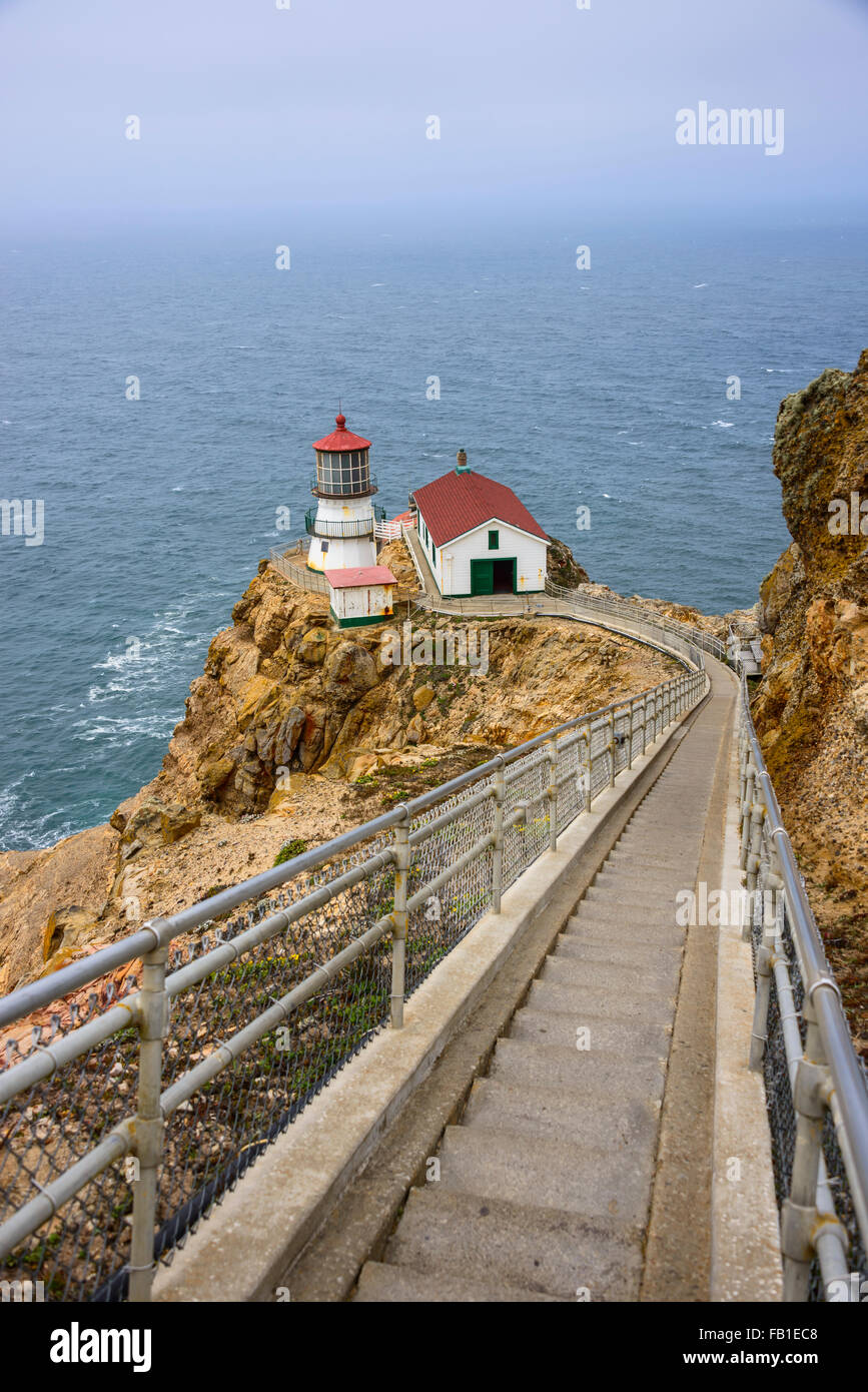 Point Reyes Lighthouse Stock Photo Alamy