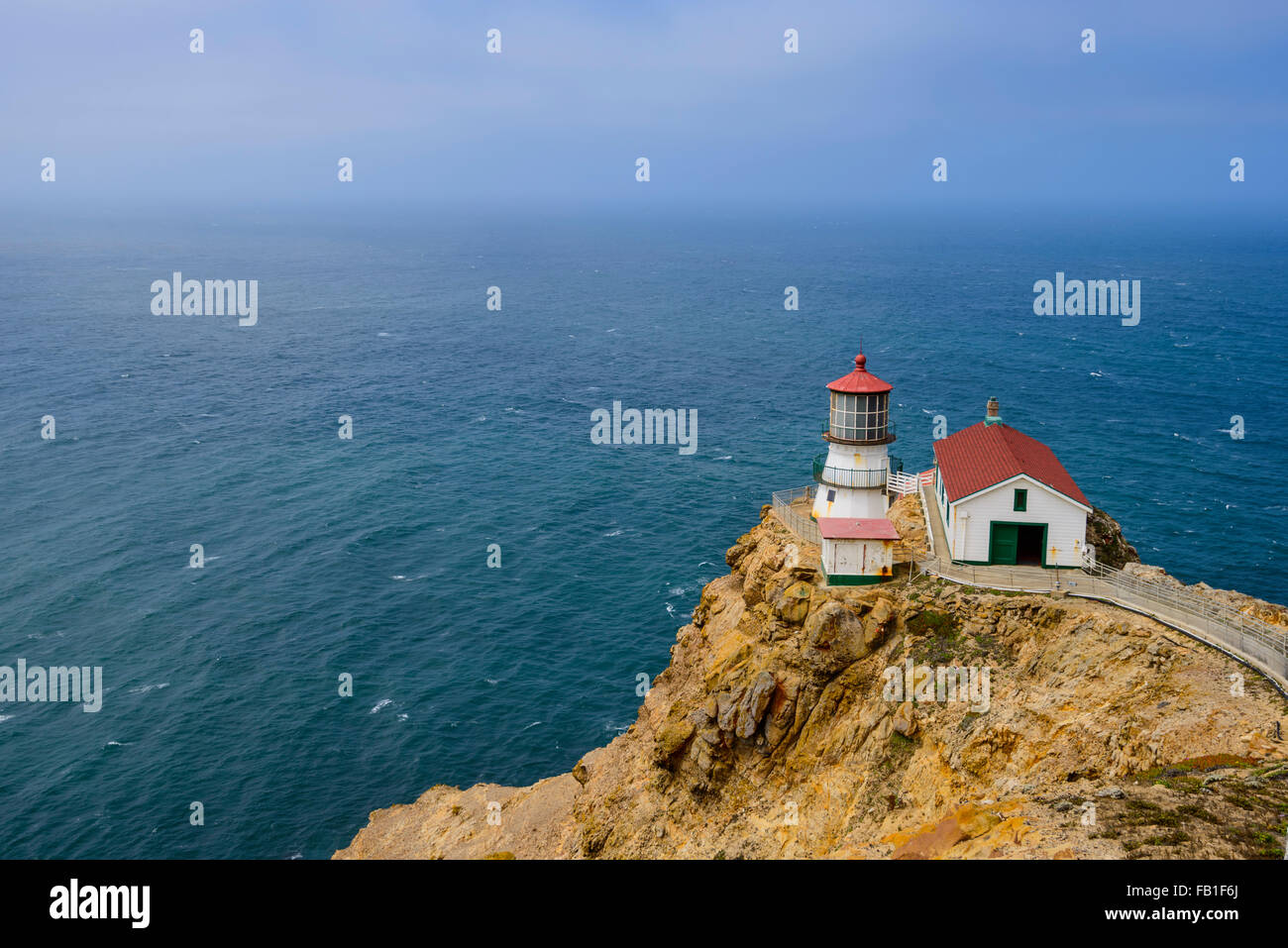 Point Reyes Lighthouse Stock Photo Alamy