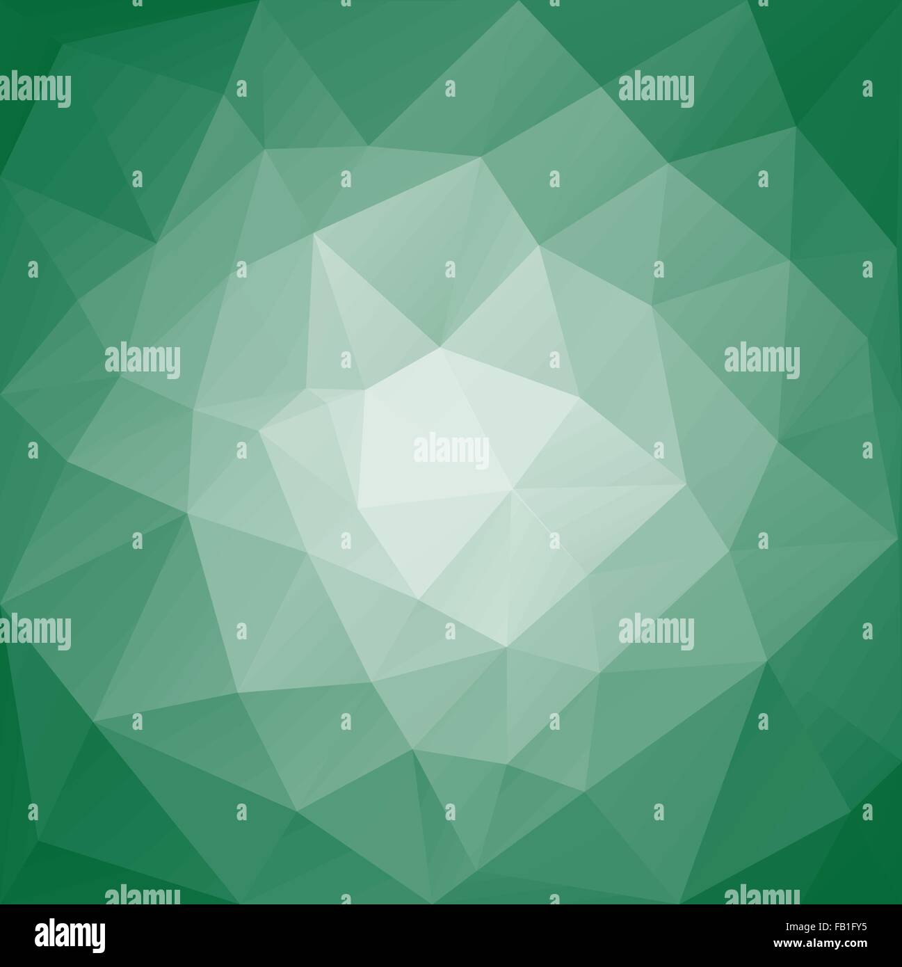 Abstract polygonal vector background in green color Stock Vector Image ...