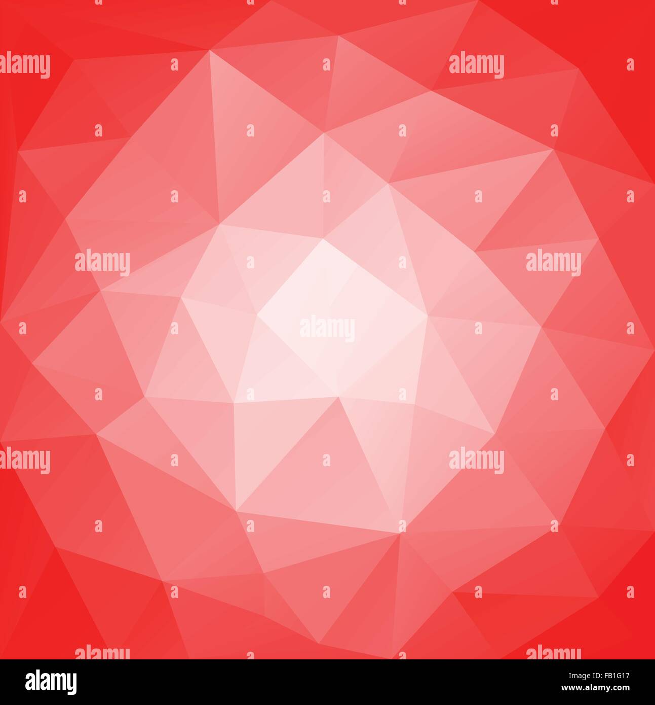 Abstract polygonal vector background in red color Stock Vector Image ...