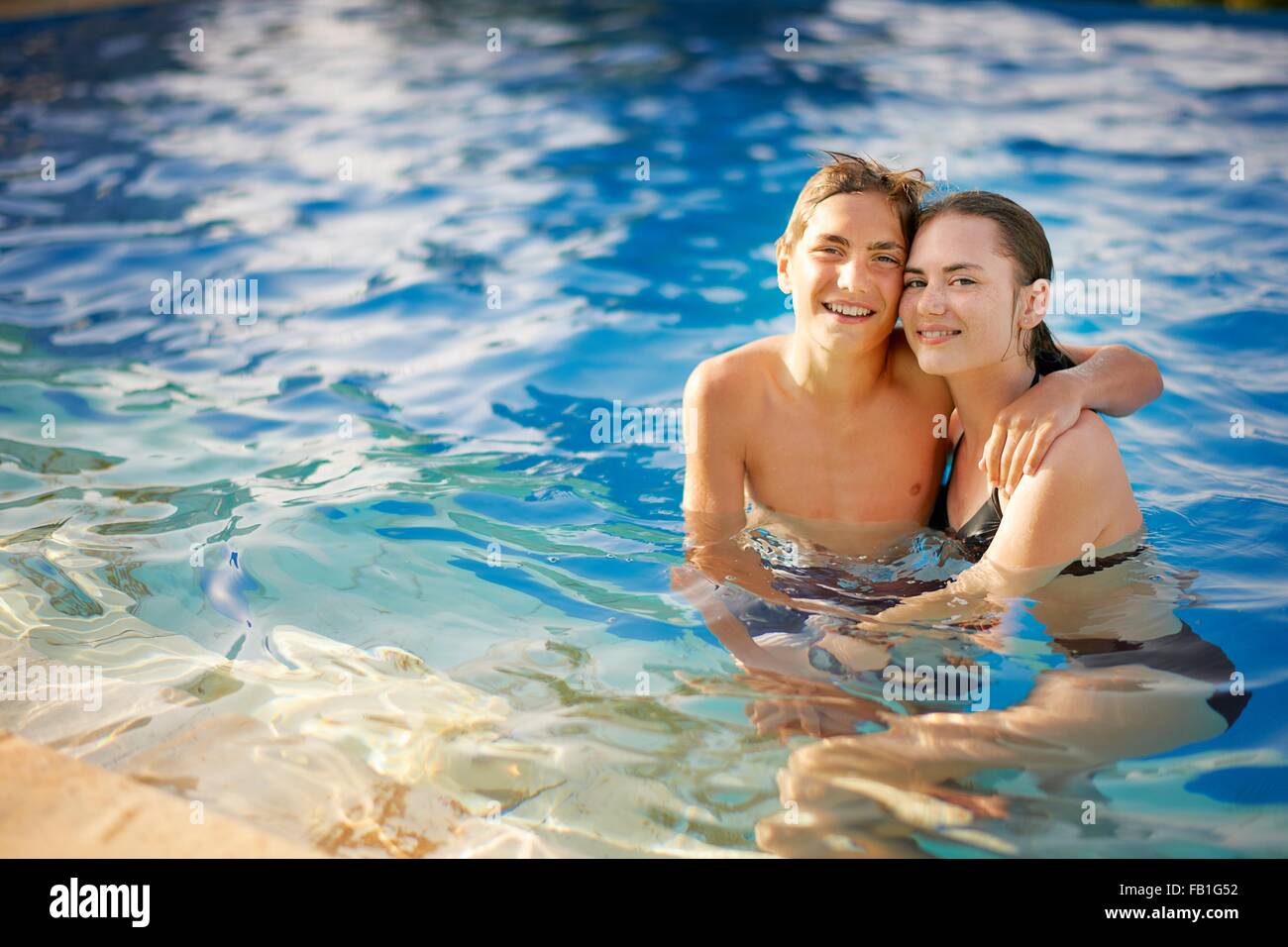 Adolescence bikini boy caucasian hi-res stock photography and images - Alamy