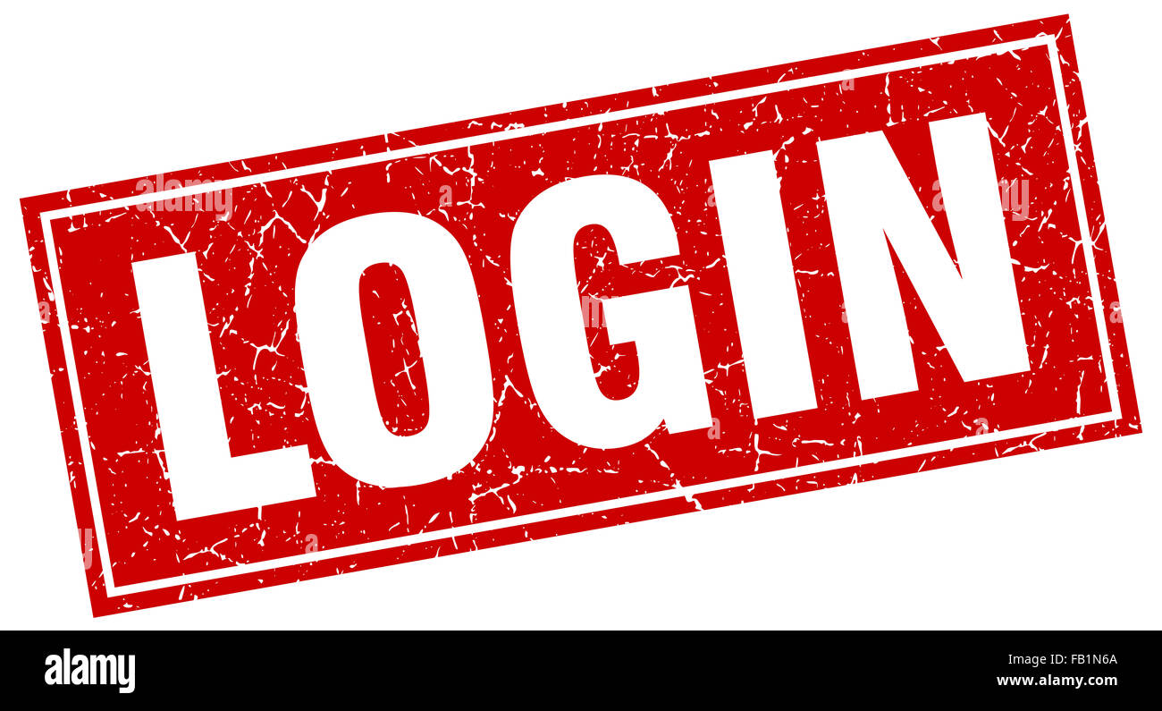Login stamp sign seal hi-res stock photography and images - Alamy