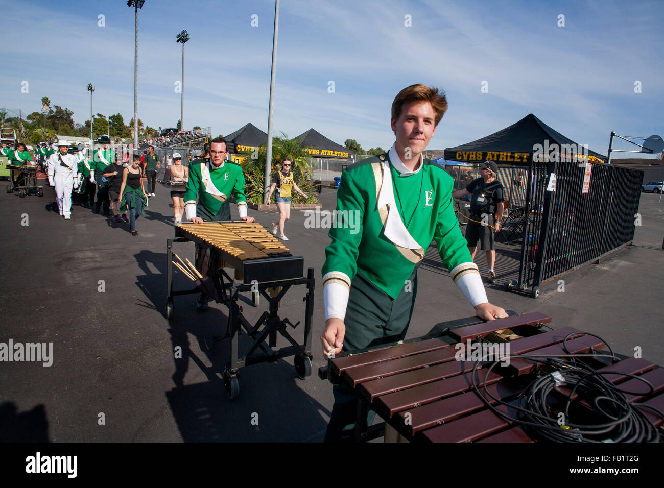 Marching band xylophone hires stock photography and images Alamy