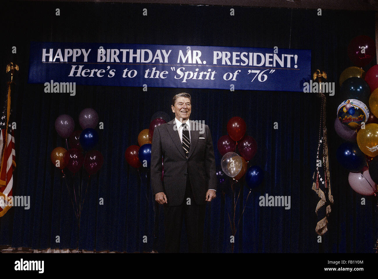 Ronald reagan birthday hi-res stock photography and images - Alamy