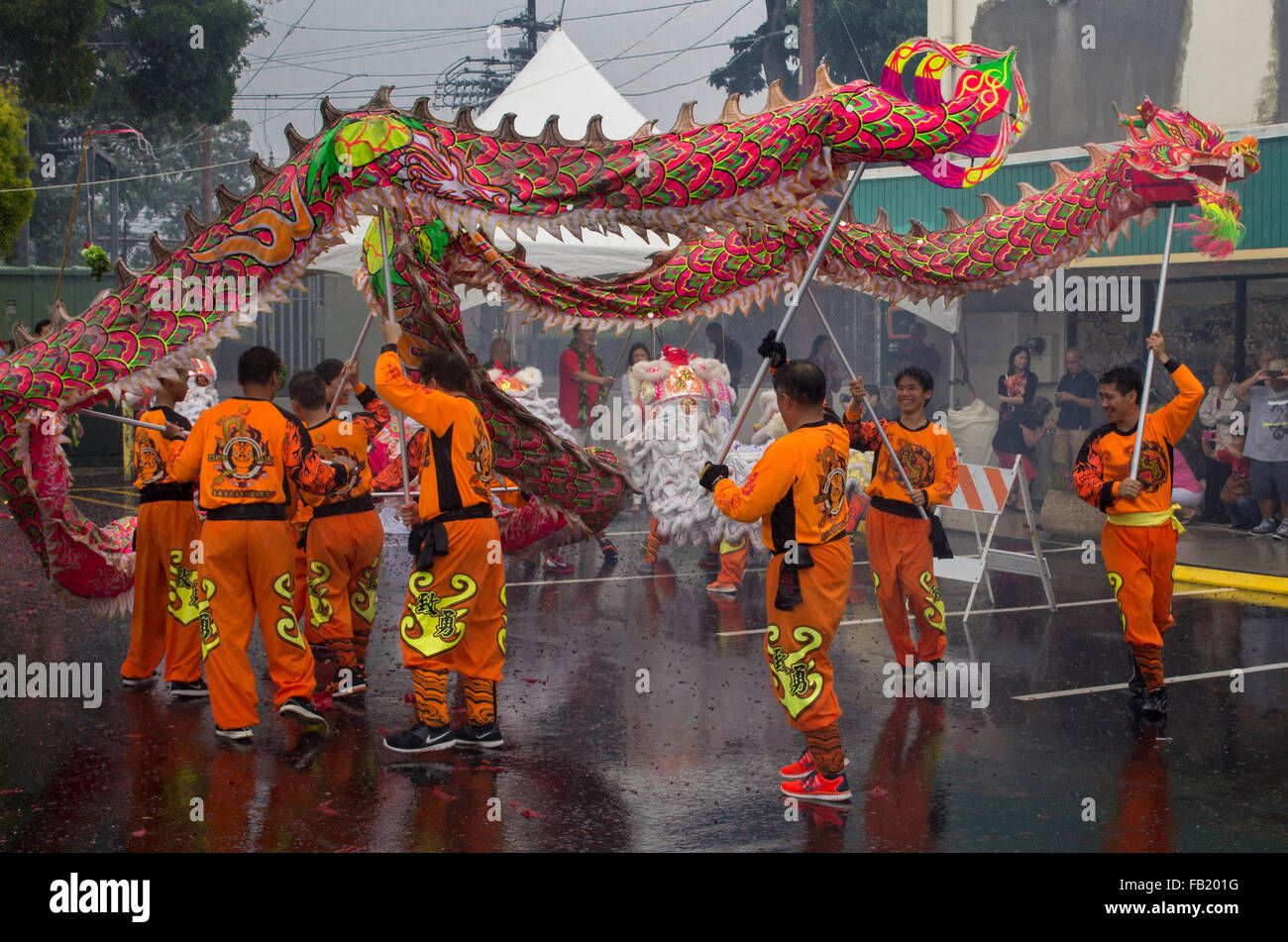 A dance with promo dragons