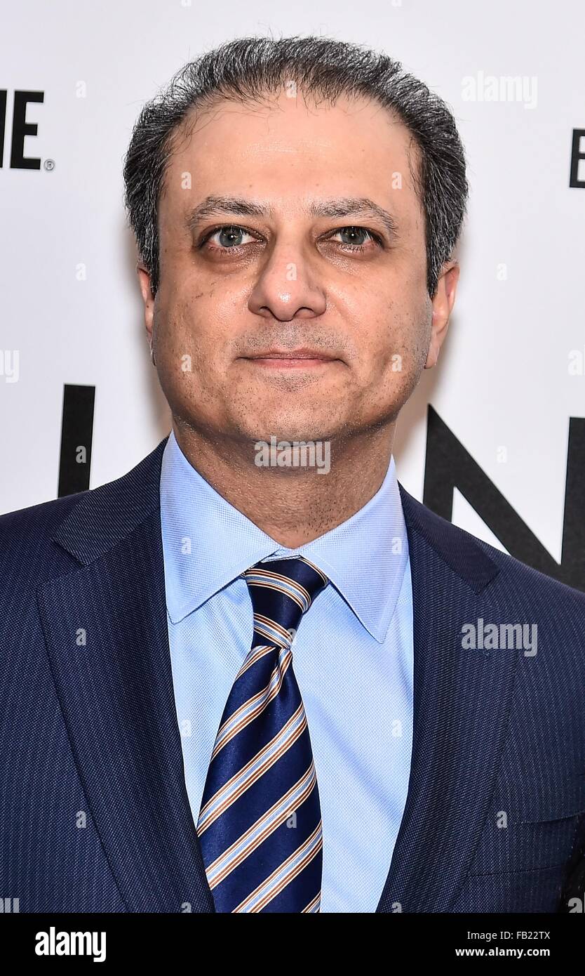New York, NY, USA. 7th Jan, 2016. Preet Bharara at arrivals for BILLIONS Showtime Series Premiere, Museum of Modern Art (MoMA), New York, NY January 7, 2016. Credit:  Steven Ferdman/Everett Collection/Alamy Live News Stock Photo