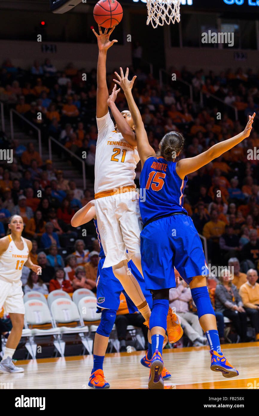 January 7, 2016 Mercedes Russell 21 of the Tennessee Lady Volunteers