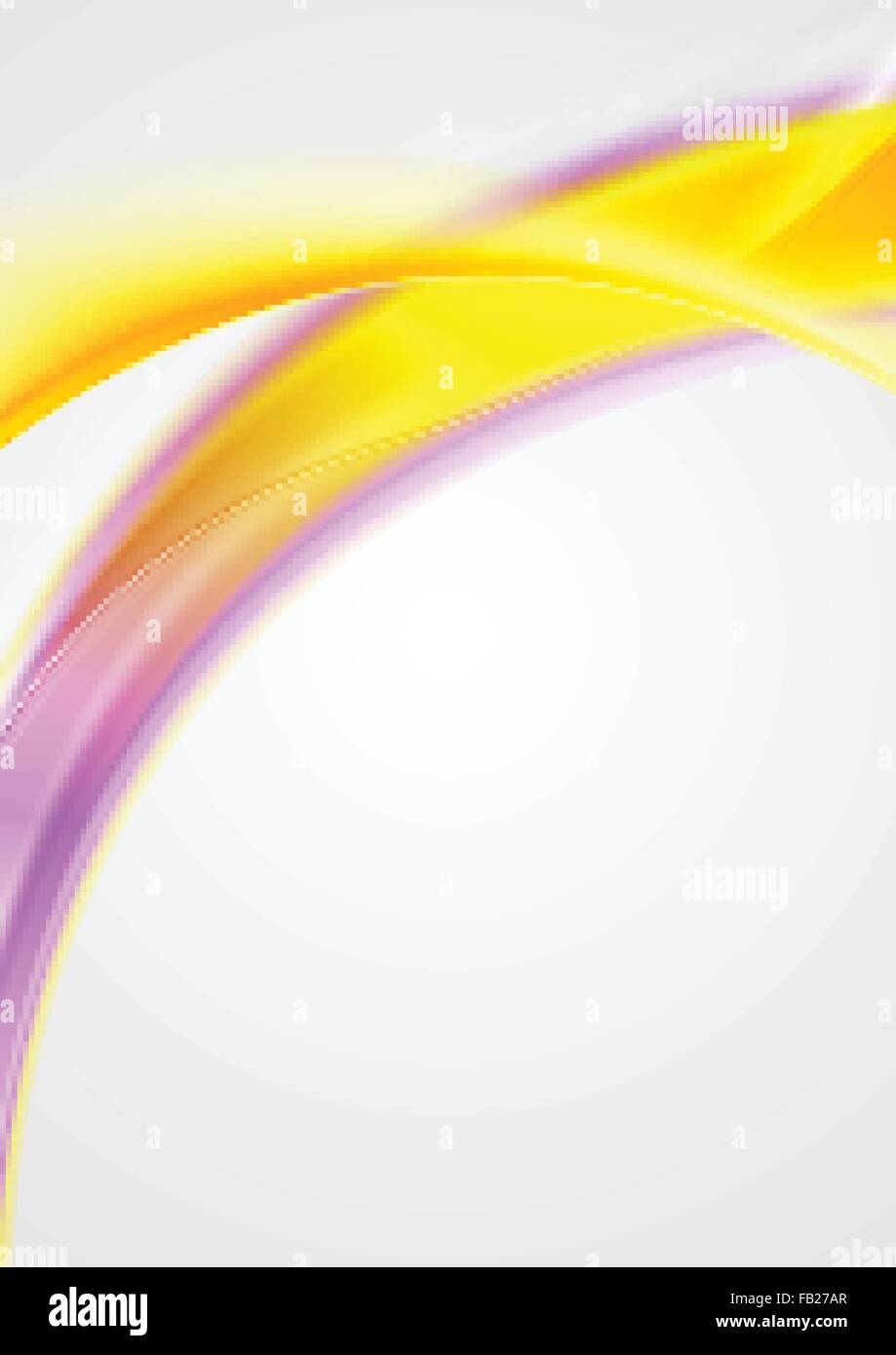 Bright shiny waves abstract background. Vector illustration Stock ...