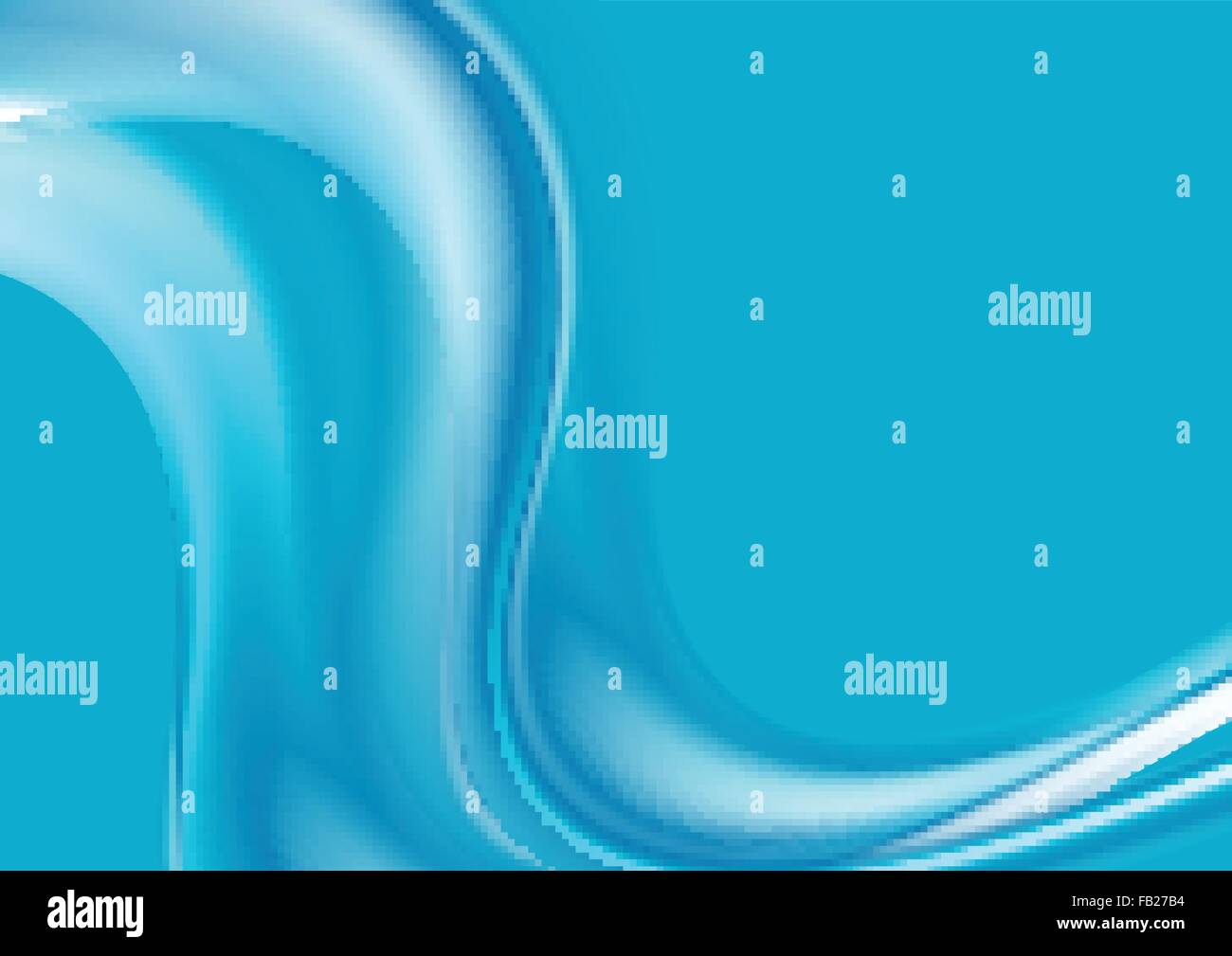 Abstract blue wavy background. Vector design Stock Vector Image & Art ...