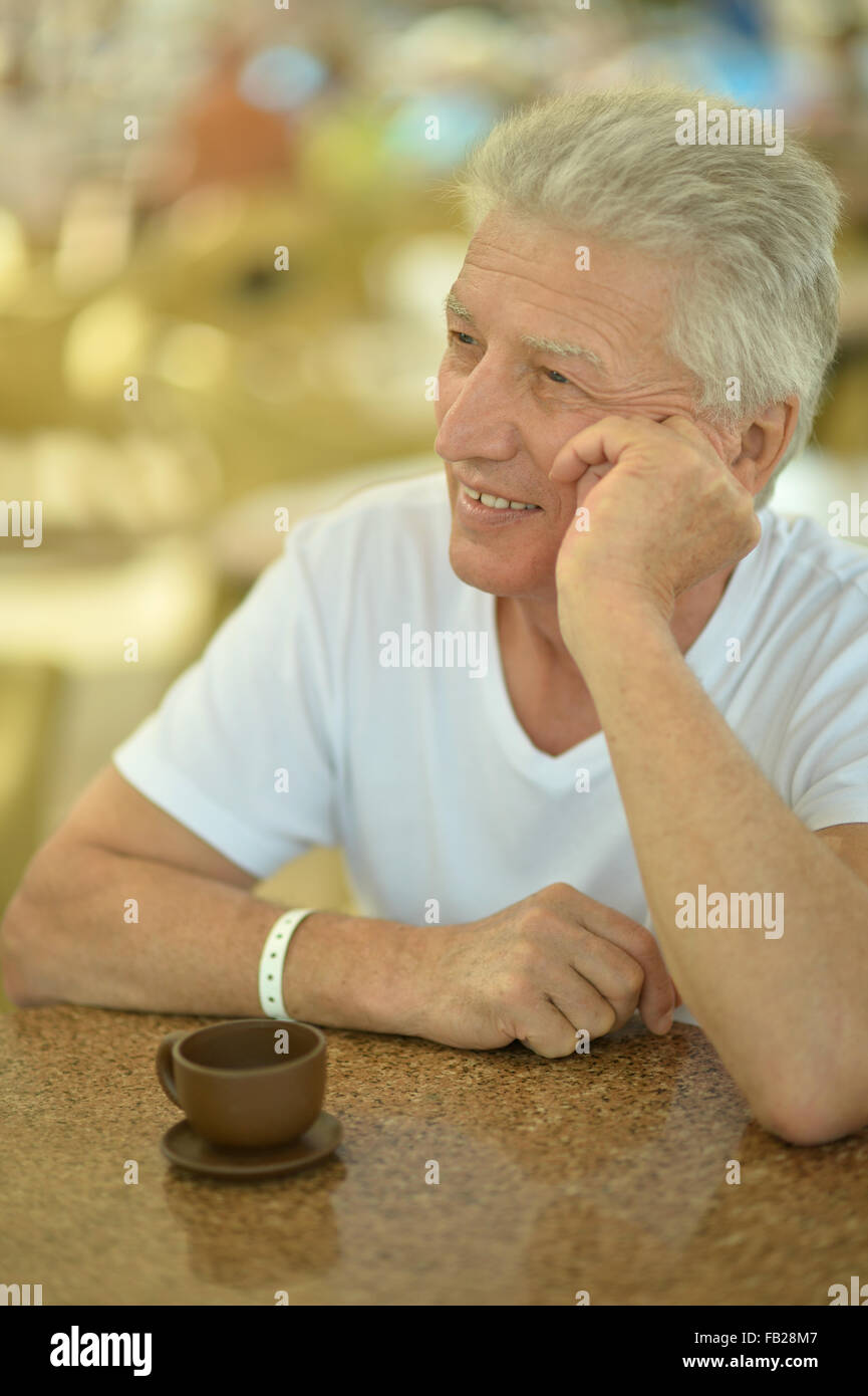 man drinking cup Stock Photo Alamy