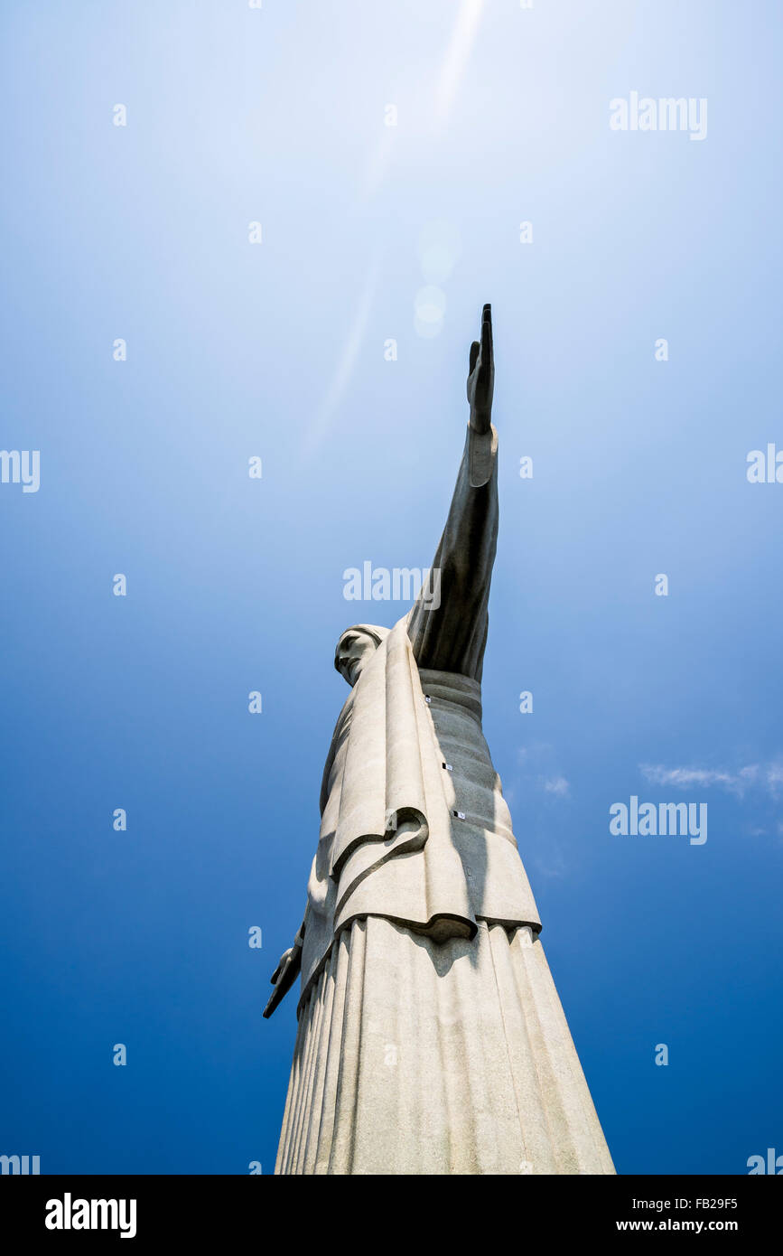 Christ the Redeemer statue, Rio de Janeiro, Brazil Stock Photo