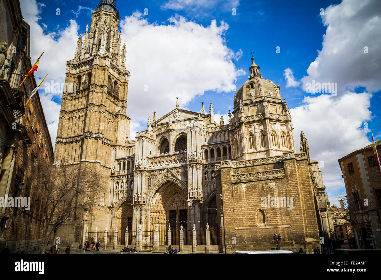 Toledo Cathedral Facade Spanish Church Stock Photo Alamy toledo-cathedral-facade-spanish-church-stock-photo-alamy