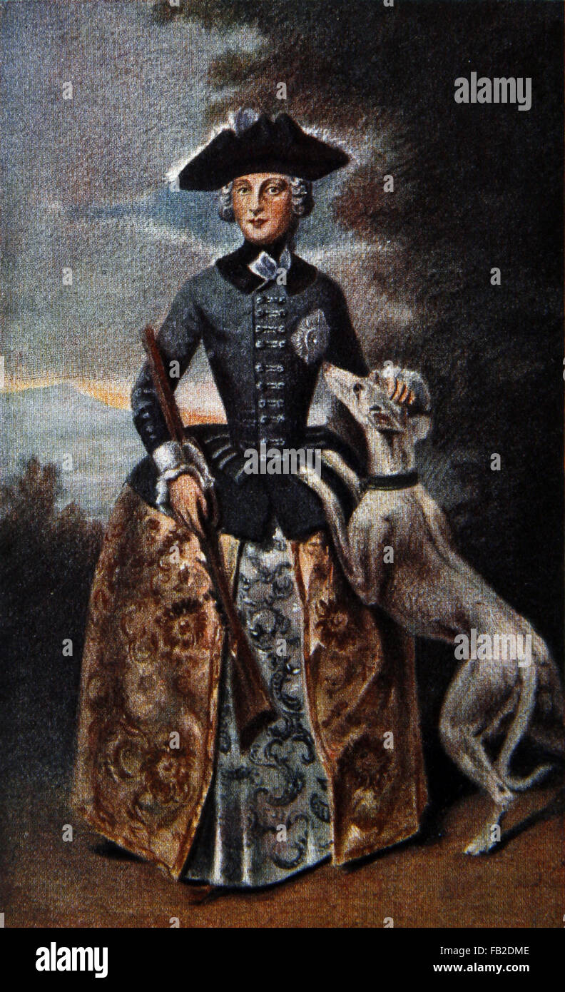 Kurfuerstin Amalia Maria Josepha Von Bayern Stock Photo - Alamy