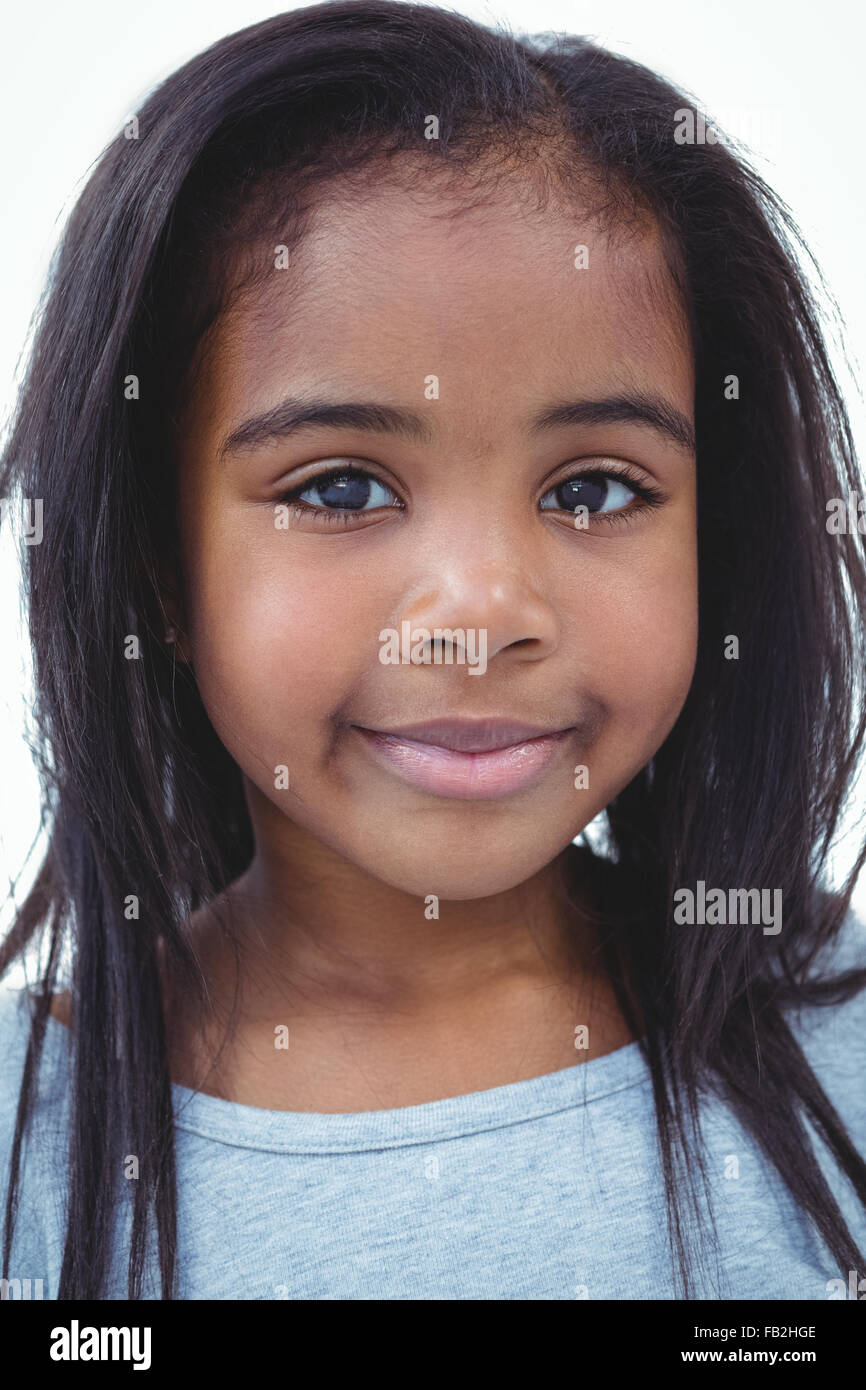 Smiling white girl hi-res stock photography and images - Alamy