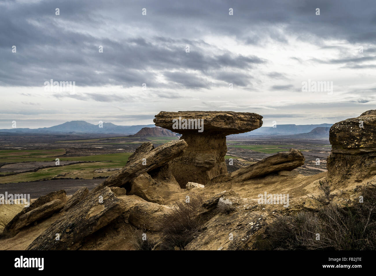 Bardenas reales recently became famous after season 6 of the show Game of  Thrones was filmed there Stock Photo - Alamy