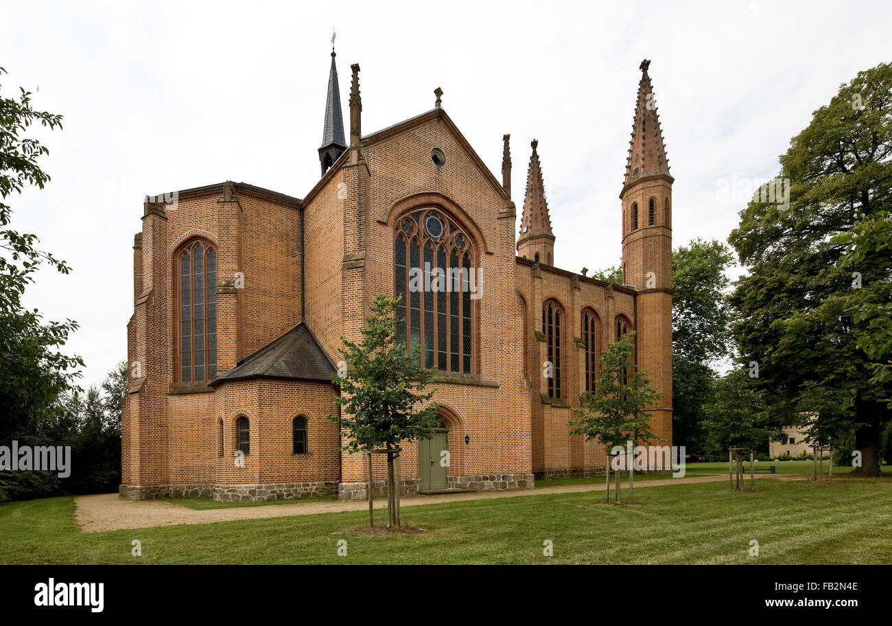 Letzlingen Altmark,Kirche Stock Photo