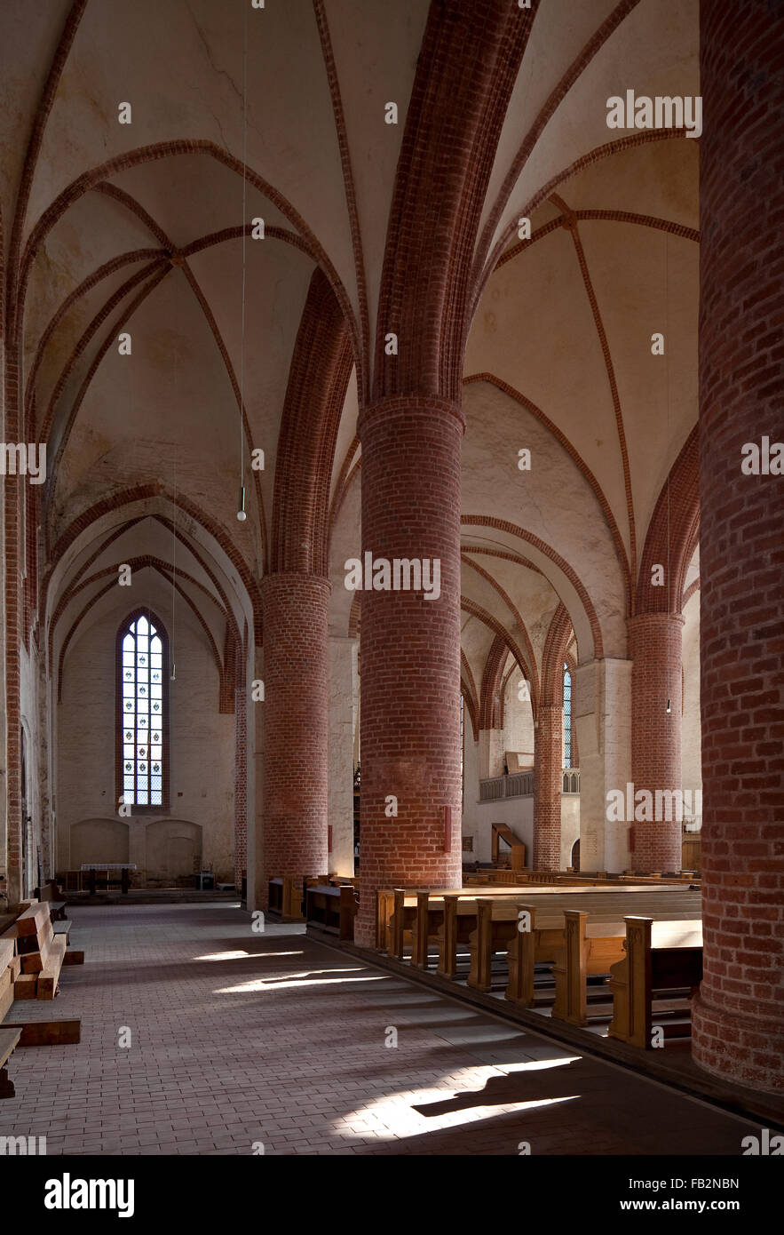 Seehausen in der Altmark, Evangelisch-lutherische Stadtkirche St. Petri Stock Photo