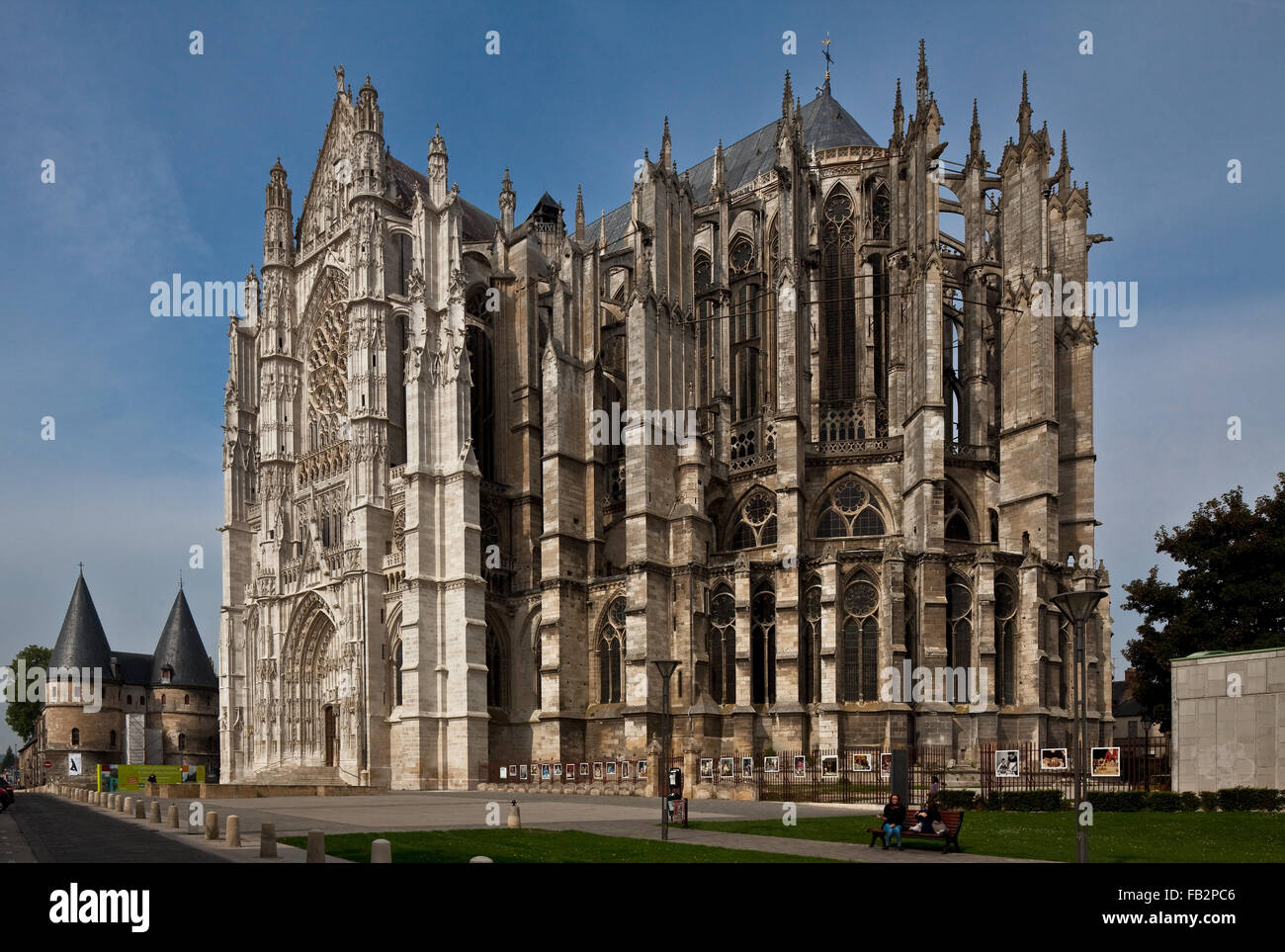 Beauvais, Kathedrale von Saint Pierre in Beauvais, Cathédrale Stock