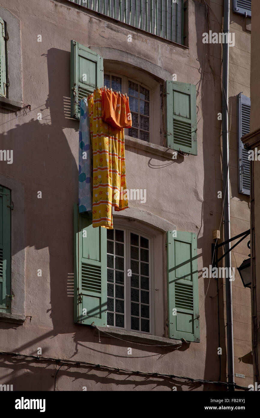 Marseille, Gasse in der Altstadt Stock Photo