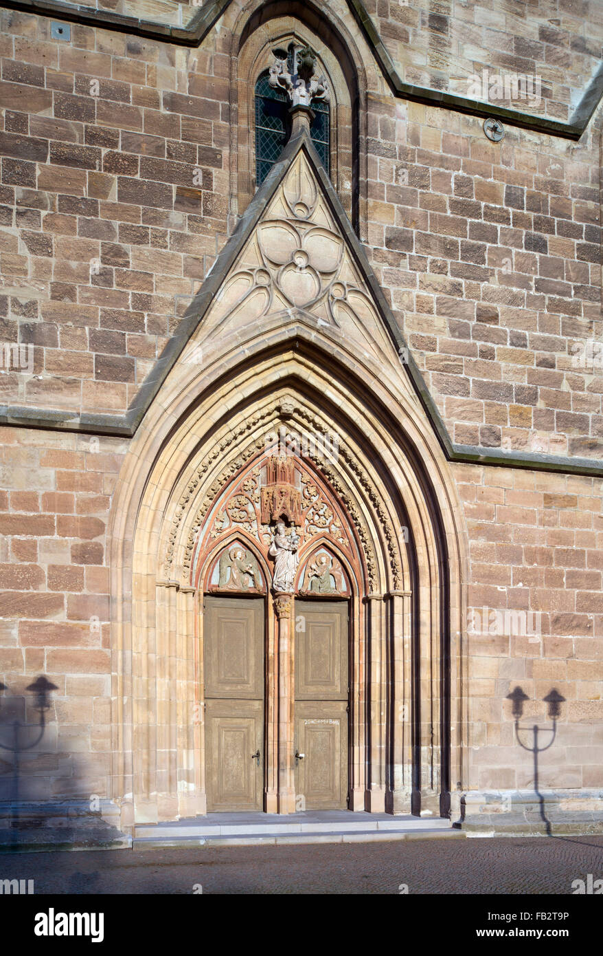 Duderstadt, Oberkirche St. Cyriakus Stock Photo Alamy