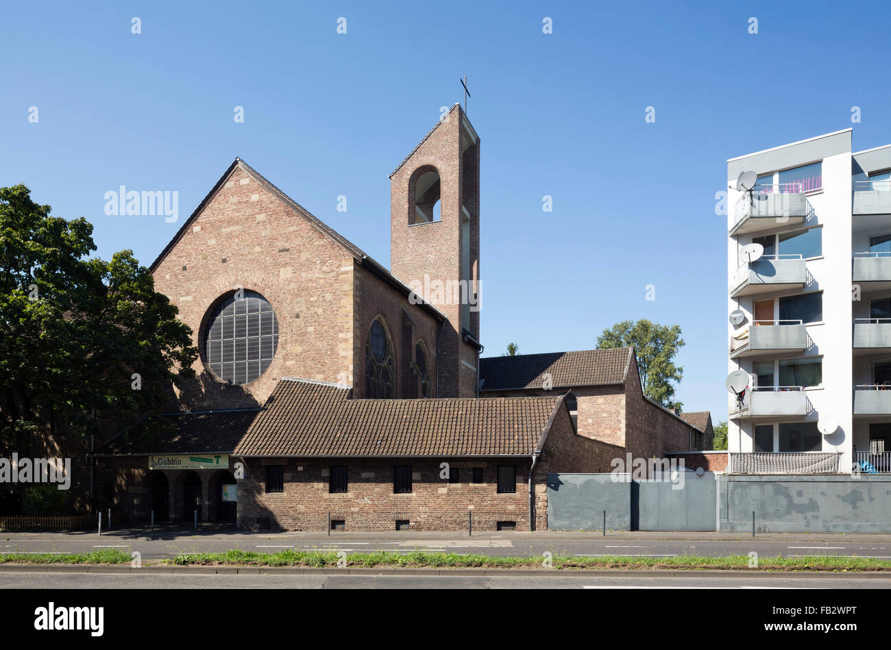 Köln, Franziskanerkirche St. Marien (Zum unbefleckten Herzen Mariens) Stock Photo