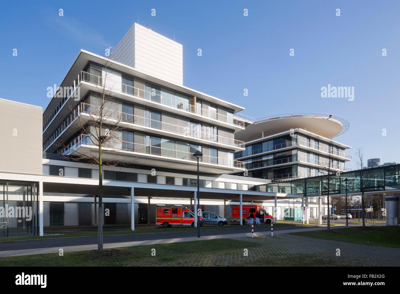 Düsseldorf, Heinrich-Heine-Universität, Uni-Klinik, Universitätsklinikum  Stock Photo - Alamy