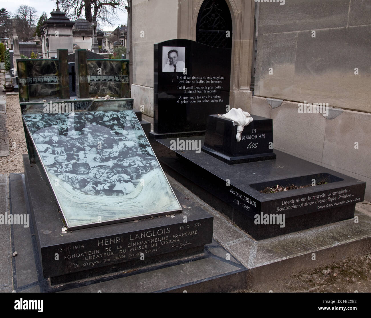 Paris, Friedhof Montparnasse begründet 1824 Stock Photo