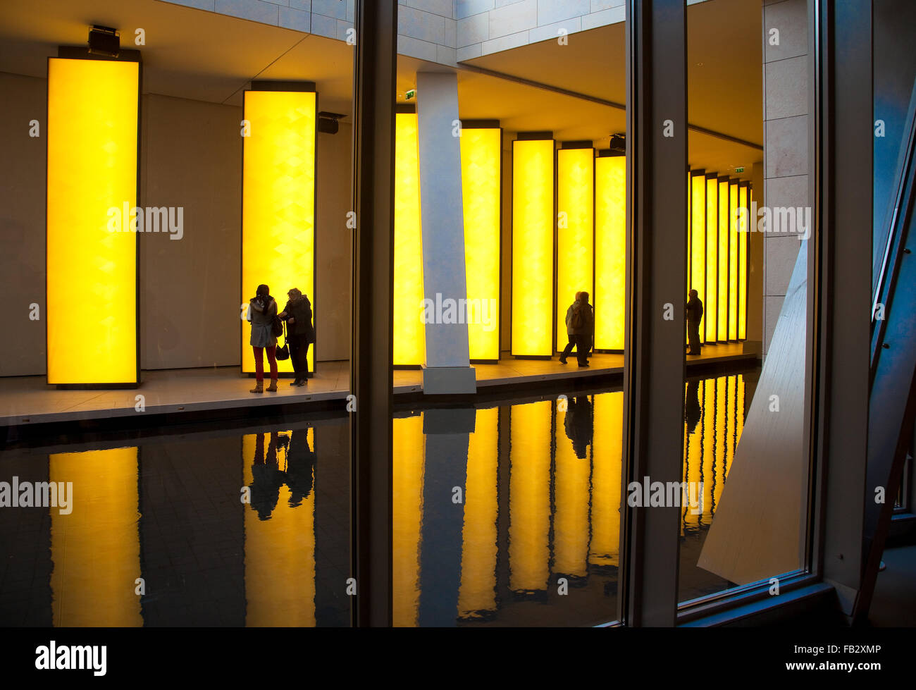Paris, Kunstmuseum Fondation Louis Vuitton Stock Photo