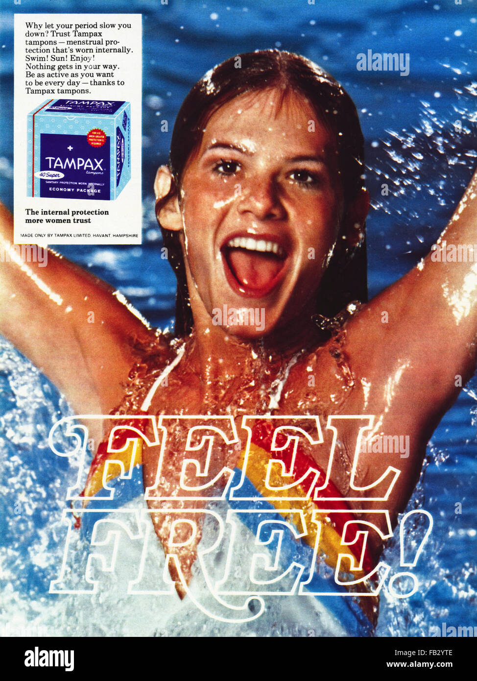 Tampax old hires stock photography and images Alamy