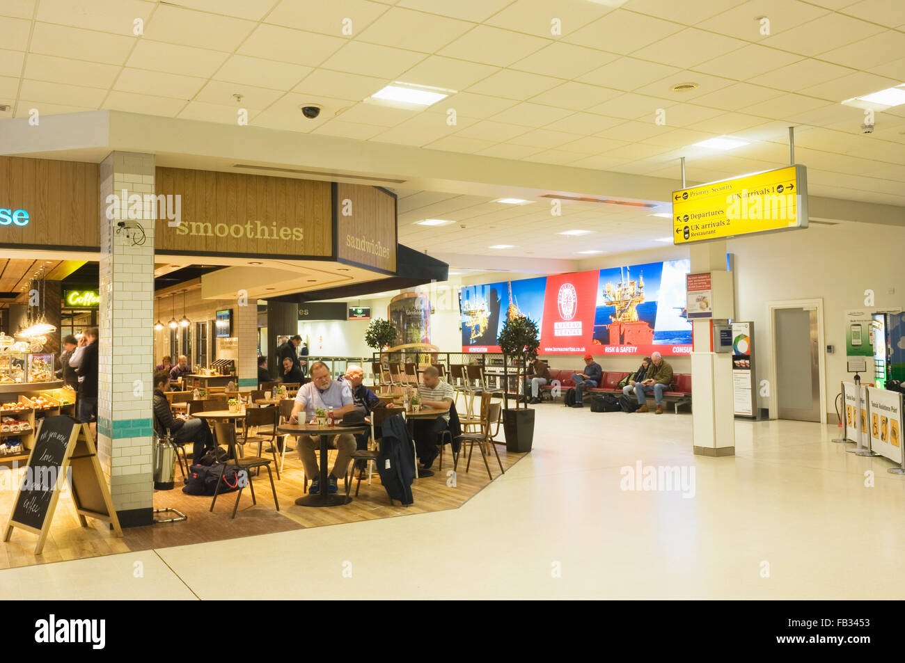 Interior Of Aberdeen Airport Scotland Stock Photo 92882191 Alamy