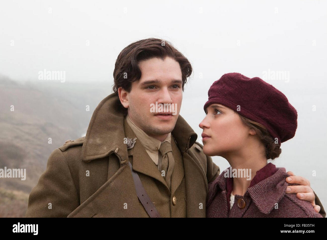 TESTAMENT OF YOUTH 2015 Sony Pictures Classic with Alicia Vikander and Kit Harington Stock Photo