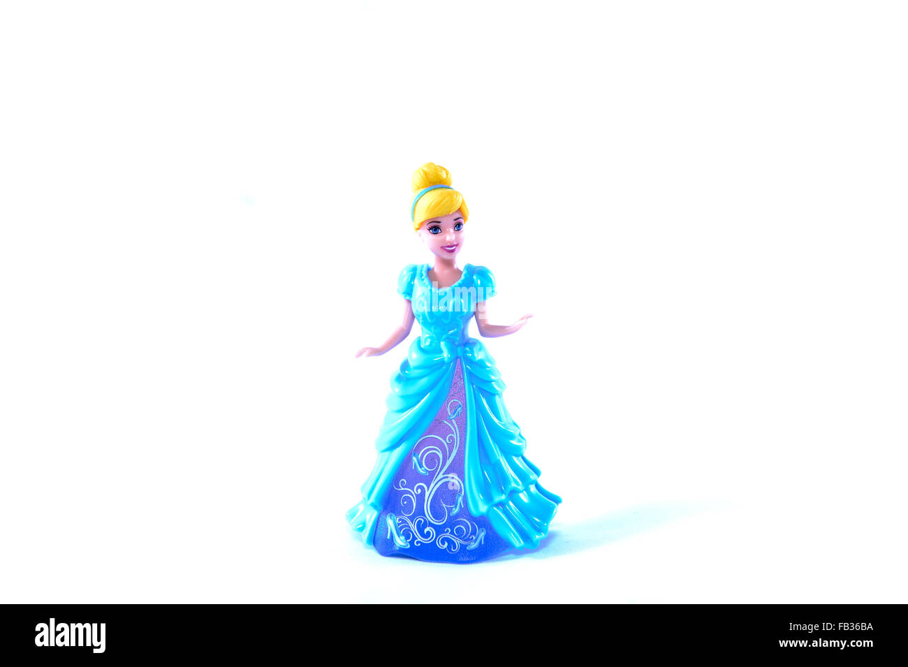 Disney Princess MagiClip Cinderella Toy Doll Stock Photo