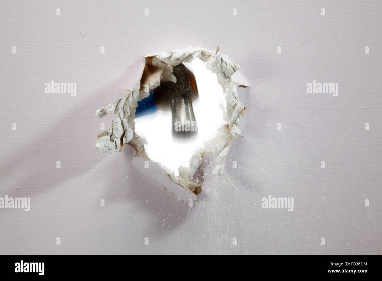 breaking or tear down a wall Stock Photo Alamy