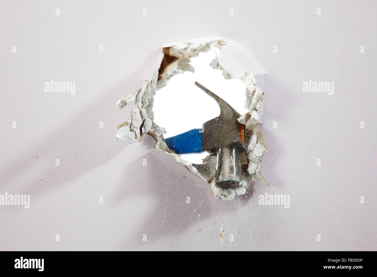 breaking or tear down a wall Stock Photo Alamy
