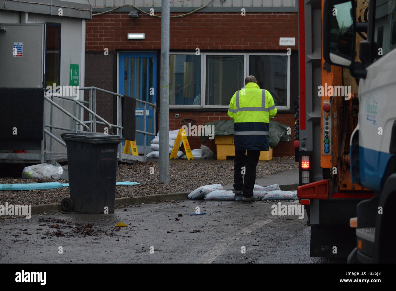Dundee, Tayside, Scotland, UK, 8th January 2016 The Day After Serious