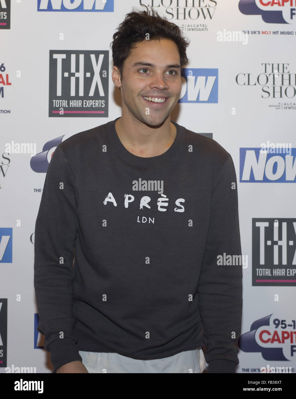 Celebrities pictured at the Clothes Show Birmingham Day Four Featuring Andy Jordan Where